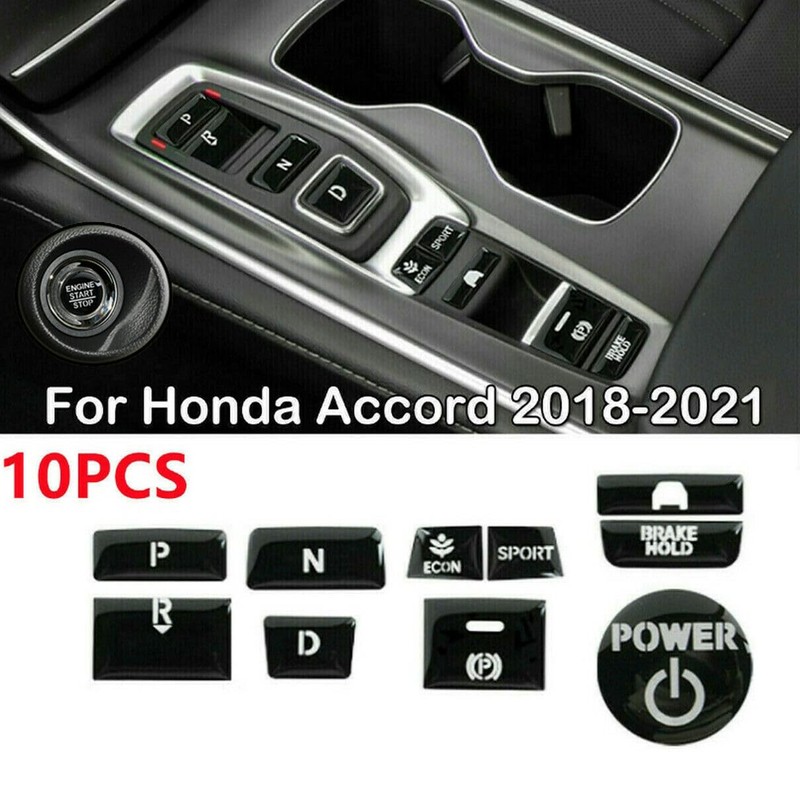 fitfoyo 10Pcs/Set for 2018 2019 2020 2021 Honda Accord Gear