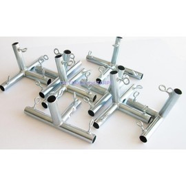 Golden Valley Tools & Tarps 50’ Baseball Softball Slant Leg Trapezoid Batting Pitching Cage - 3/4" Frame Fittings Only - Pipe NOT Included