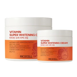 formulaLycocell Lycocell Vitamin 10 Types Super Whitening Cream 500g+100g Total 600g/ Whitening/Darkness Care/Freckles/Elasticity+Tone-up / 리코셀 비타민 10종 슈퍼 미백 크림 500g+100g 총 600g/ 화이트닝/기미케어/주근깨/탄력+톤업
