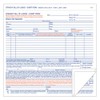Hazardous Material Short Form, 7 x 8 1/2, Three-Part Carbonless,