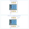 433mhz 12V DC 6 Channel Wireless Remote Control Relay Switch