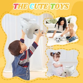 CWZY Falkor Luck Dragon Stuffed Animal Falcore Plush Toy from The Neverending Story Dinosaur Plushies Pillow Doll Christmas Birthday Gifts for Kids Boys Girls…