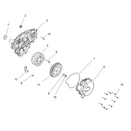 Polaris Ranger Nut, Genuine OEM Part 7547213, Qty 1