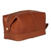 Burkely Vintage Leather Toiletry Bag 23 cm, Cognac