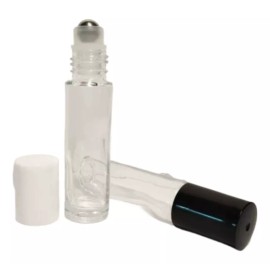 Meliars Rollon 10 Ml Cristal Transparente Bolita Metal (35 Piezas)