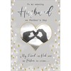 Piccadilly Greetings Photo Father's Day Card Husband - 10 x