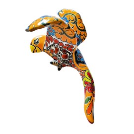 Tierra Fina Talavera Small Wall Bird - 7.50" x 4.50"