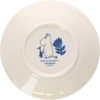 Yamakasyoten MM7000-57 Moomin Blue Flora Plate, 5.3 inches (13.5 cm),