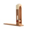 Leather Hand Stitching Fixture Wooden Leather Fix Clamp Leather Sewing