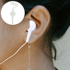 Gatuida - 3 auriculares mini de 3,5 mm de 3,5 mm de micrófono, con cable, auriculares con cable sobre los oídos, con cable