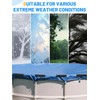 48 Pcs 4.7" Winter Pool Cover Clips - Pool Closing