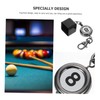 GRIRIW Decorative Portable Snooker Cue Chalk Holder with Keyring Compact