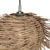 Vintage Nest Designed Natural Brown Rattan Wicker Ceiling Pendant Lighting