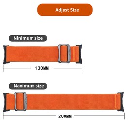 Sport Nylon Strap Intended for Garmin Approach S50, S44, S42, S40 Bands for Women Men Replacement Elastic Loop Wristband Smartwatch Accessories (StarLight&Purple)