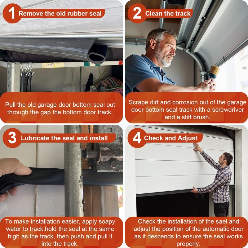 Garage Door Seals Bottom Rubber - Garage Door Weather Stripping