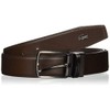 Lacoste BELT Reversible Leather Belt, dark brown