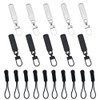 Zip Zipper, Pack of 10 Replacement Parts Zip Zipper, Metal
