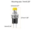 sourcing map 30 Pcs 1A 250V AC 7mm Mini Momentary
