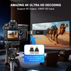 2025 Upgraded Wireless HDMI Transmitter and Receiver, Plug & Play,