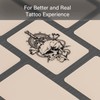 SOTICA Tattoo Practice Skin, 10Pcs Blank Tattoo Skin Practice Tattoo