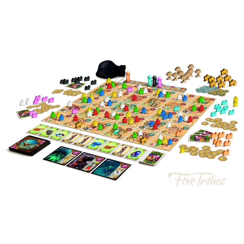 Five Tribes Board Game - Conquer The Sultanate of Naqala!