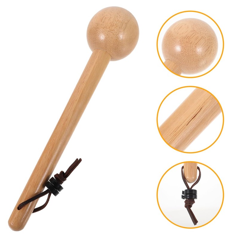 WHAMVOX 2Pcs Softball Glove Mallet Wooden Hammer for Baseball Glove