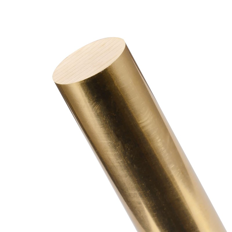 USAMILY 3/4 inch (19mm) Brass Solid Round Rod Lathe Bar
