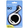 SilverStone Technology 90 Degree SATA III with Locking Mechanism, White