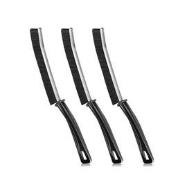 NicheHaus Crevice Cleaning Brush, Gap Cleaning Brush for Tight Spaces, Corners and Hard-to-Reach Areas, Grout Brush, Durable Nylon Bristles, Ergonomic Non-Slip Handle, Ideal for Kitchen and Bathrooms