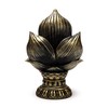 Puckator Buddha Thailandese Seduto - Oro e Rosso - Fiore