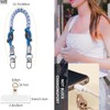 BIHRTC Phone Wristlet Strap with Built-in Keychain Tether Tab Hand