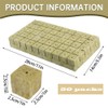 Gfamous Rockwool Cube, Rockwool Leaf Cultivation, Rockwool Cube, for Hydroponic