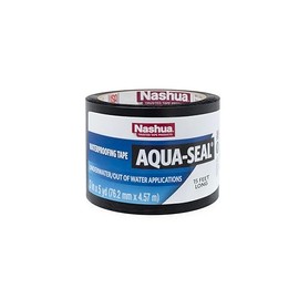 Nashua 3 in x 15 ft Aqua-Seal Waterproof Tape in Black