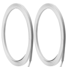 White Spring Steel Boning Boning Stays Boning for Sewing Crafts Making, 1/4Inch Width Easy Install (11 Yards)