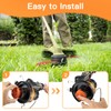 3 Pack Trimmer Replacement Spool Cap Cover for Worx,Compatible for