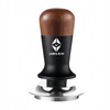 JUELICH 53mm Espresso Tamper with Wooden Handle – Spring-Loaded Coffee