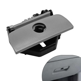 SYudwen Gray Glove Box Latch, Compartment Handle Compatible with Buick 2005 2006 2007 2008 2009 Allure, Lacrosse, Replace OE# 74392, 15251006