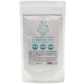 OH Labo Vegetable Washing, Scallop Powder, 100% Natural Ingredients, Antibacterial, Sterilization, Deodorizing, 3.5 oz (100 g), Bag (with Measuring Spoon)
