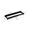 Paper Towel Holder - Self-Adhesive or Drilling, Black, Wall Mounted,
