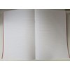 school exercise book ruled and margin A4 blue cover x