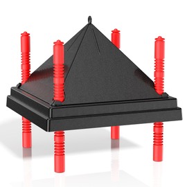 Tiflev 10" x 10" Chick Brooder Heating Plate with Anti Stand Cone, Brooder Heater for Chicks with Adjustable Heights