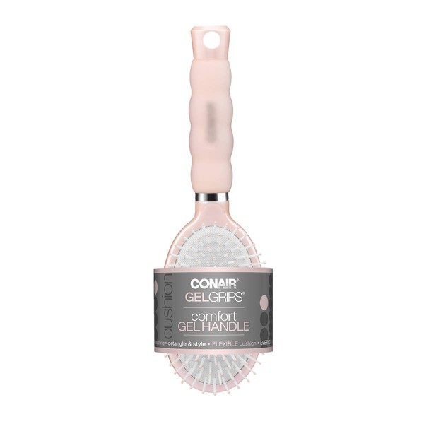 Conair Gel Grips Hair Brush (Colors may vary)
