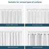 MaKefeile Ceiling Curtains Track System, Flexible & Bendable Curtain Tracks