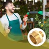 lasuroa Solid Brass Garden Hose Adapter, 3/4" GHT to 1-1/2"