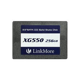 LinkMore XG550 256GB 2.5" SATA III (6Gb/s) Internal SSD, Solid State Drive, Read Speed Up to 500MB/s, 2.5 inch for Laptop and PC Desktop