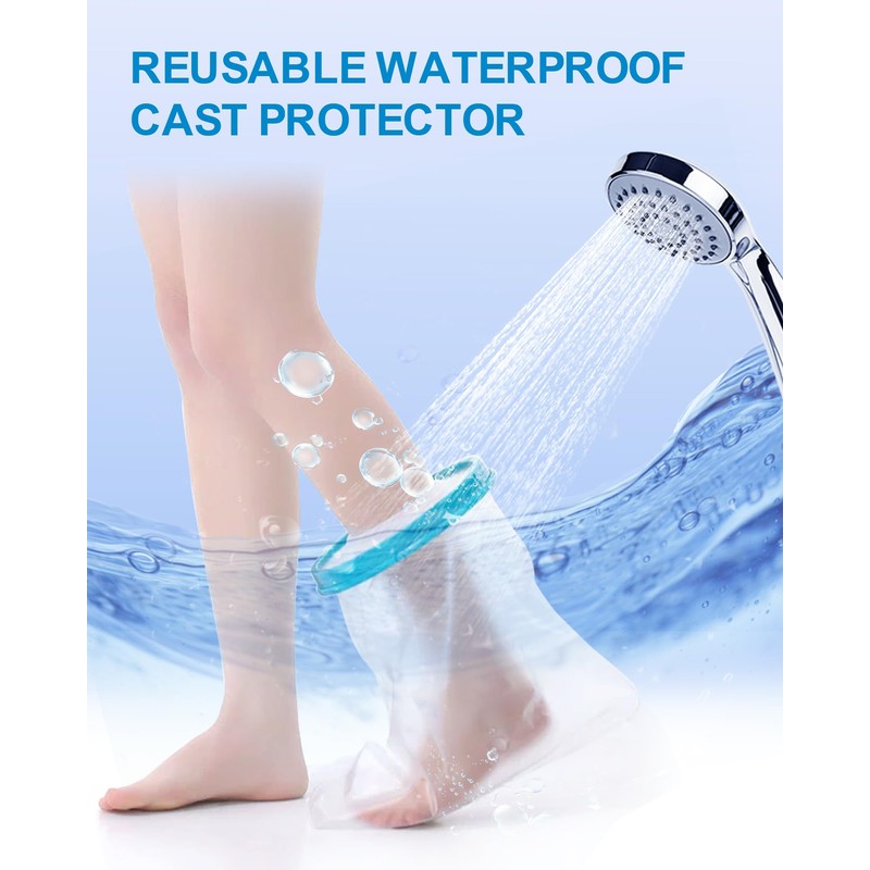 POWER SENIOR Extra Large Cast Cover for Shower Leg -