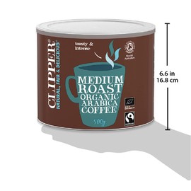 Clipper Organic Medium Roast Arabica Coffee 500 g