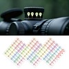 10 Sheets 0.23×0.19 Inch Scope Dope Stickers