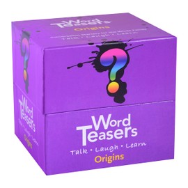? WORD TEASERS Origins - Vocabulary Game for Kids 10+ - Fun Family Conversation Starters -Literacy Game & Vocabulary Builder for Middle School - 150 Vocabulary Flash Cards/Conversation Cards
