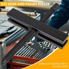 Bonbo Large Gear Puller Long Pulley Remover Similar to OTC 522 Ford D80L-522A 303-D025
